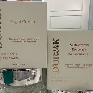 Night Cream and Multi-Vitamin Recovery Moisturizer Set